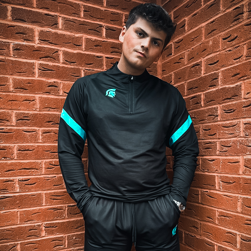 CORE-FIT QUARTER-ZIP TRACKSUIT